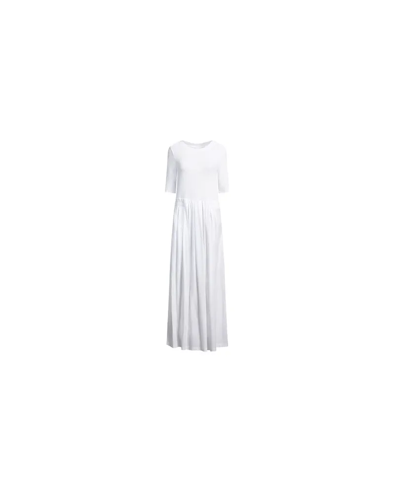 Alpha Studio KLEIDER - Maxi-Kleiderauf YOOX.COM Weiß