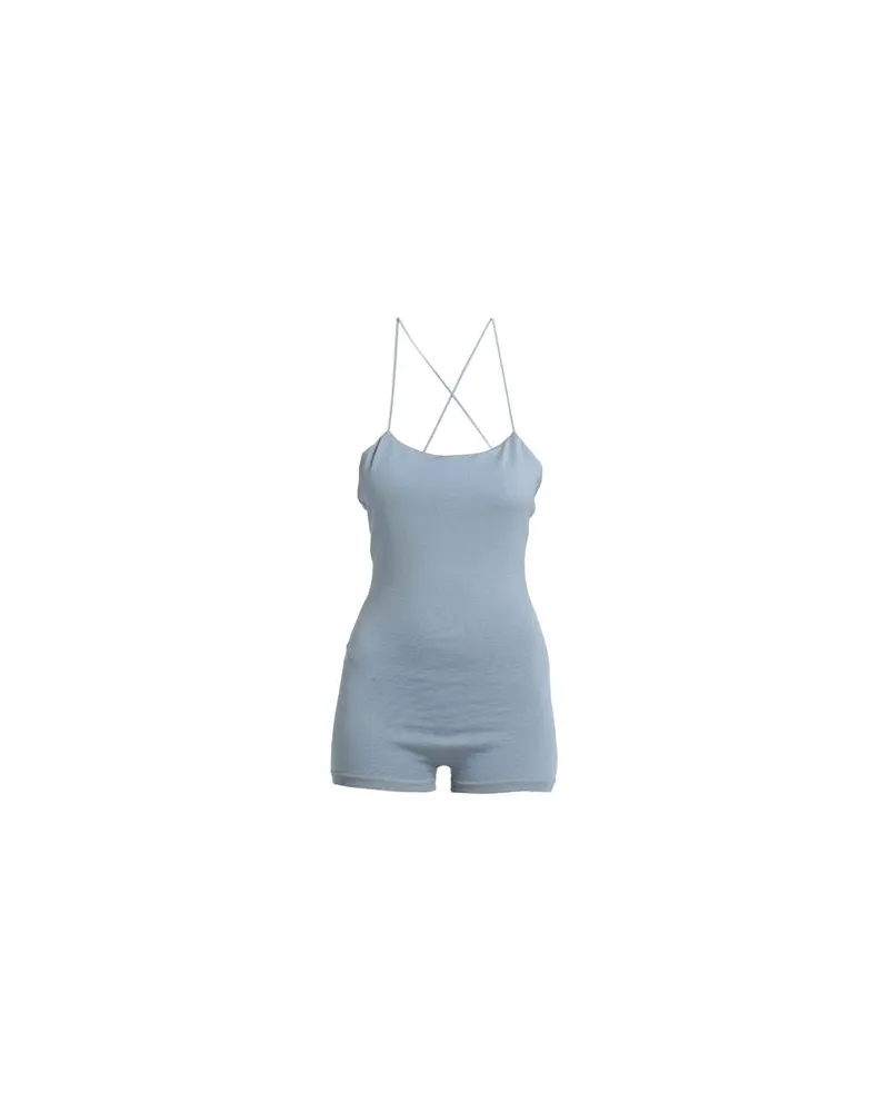 RED Valentino OVERALLS - Jumpsuitsauf YOOX.COM Blaugrau