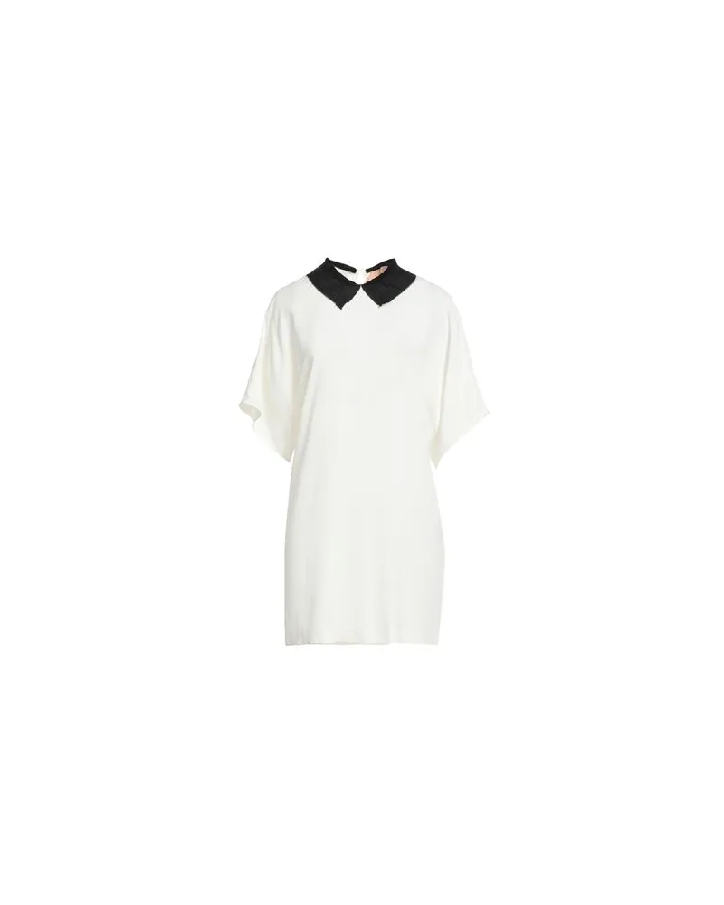 N° 21 KLEIDER - Mini-Kleiderauf YOOX.COM Weiß