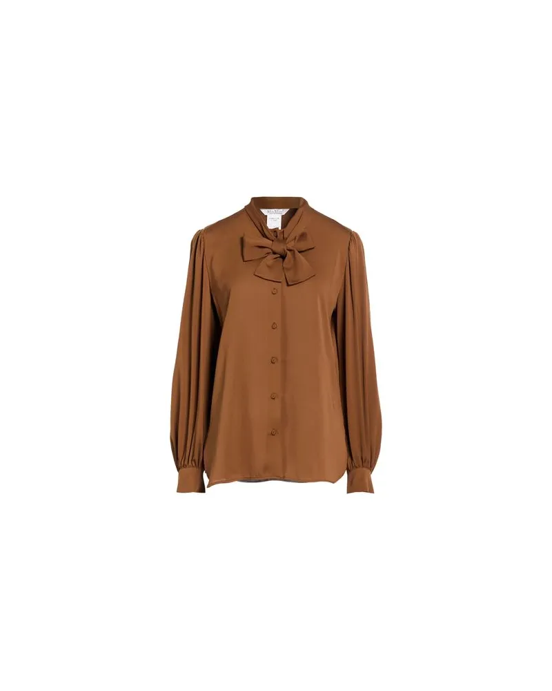 Max Mara TOPS - Hemdenauf YOOX.COM Hellbraun