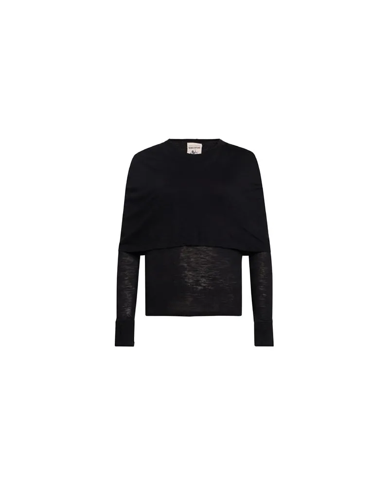 Semicouture STRICKWAREN - Pulloverauf YOOX.COM Schwarz