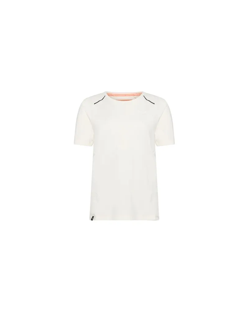 Salewa PEDROC DRY  - TOPS - T-shirtsauf YOOX.COM Cremeweiß