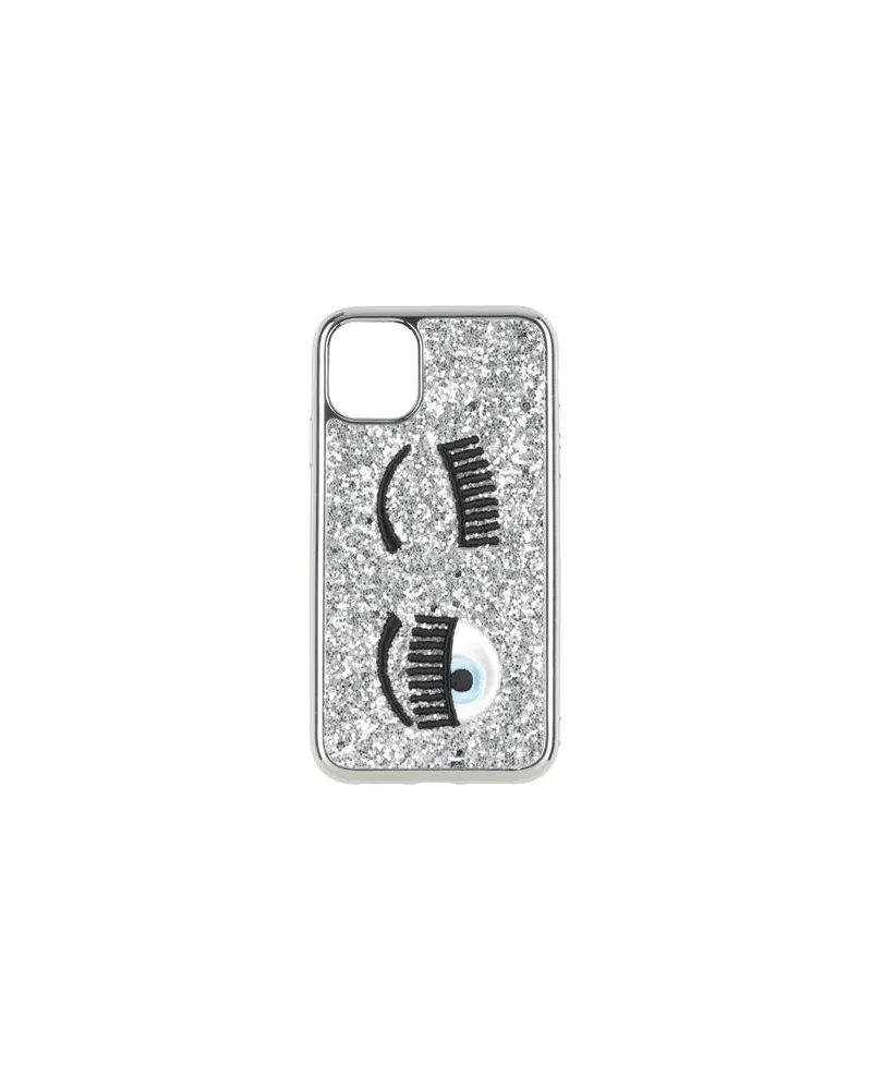Chiara Ferragni HIGHTECH - Cover & Hüllenauf YOOX.COM Silber