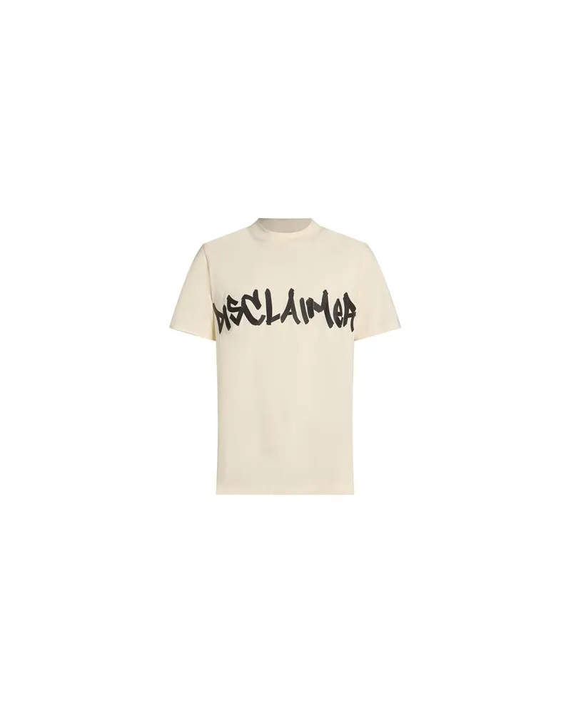 DISCLAIMER TOPS - T-shirtsauf YOOX.COM Cremeweiß