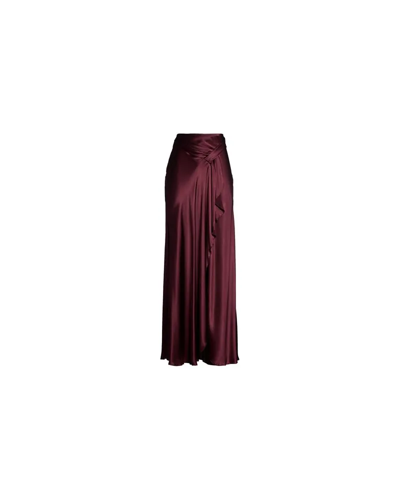Alberta Ferretti HOSEN & RÖCKE - Maxi-Röckeauf YOOX.COM Bordeaux