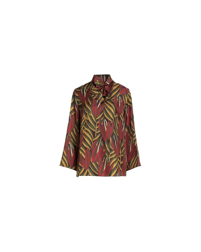 SIYU TOPS - Topsauf YOOX.COM Ziegelrot