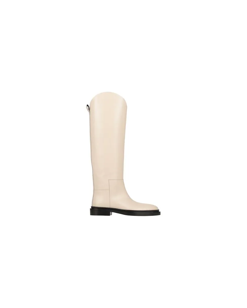 Jil Sander SCHUHE - Stiefelauf YOOX.COM Elfenbein