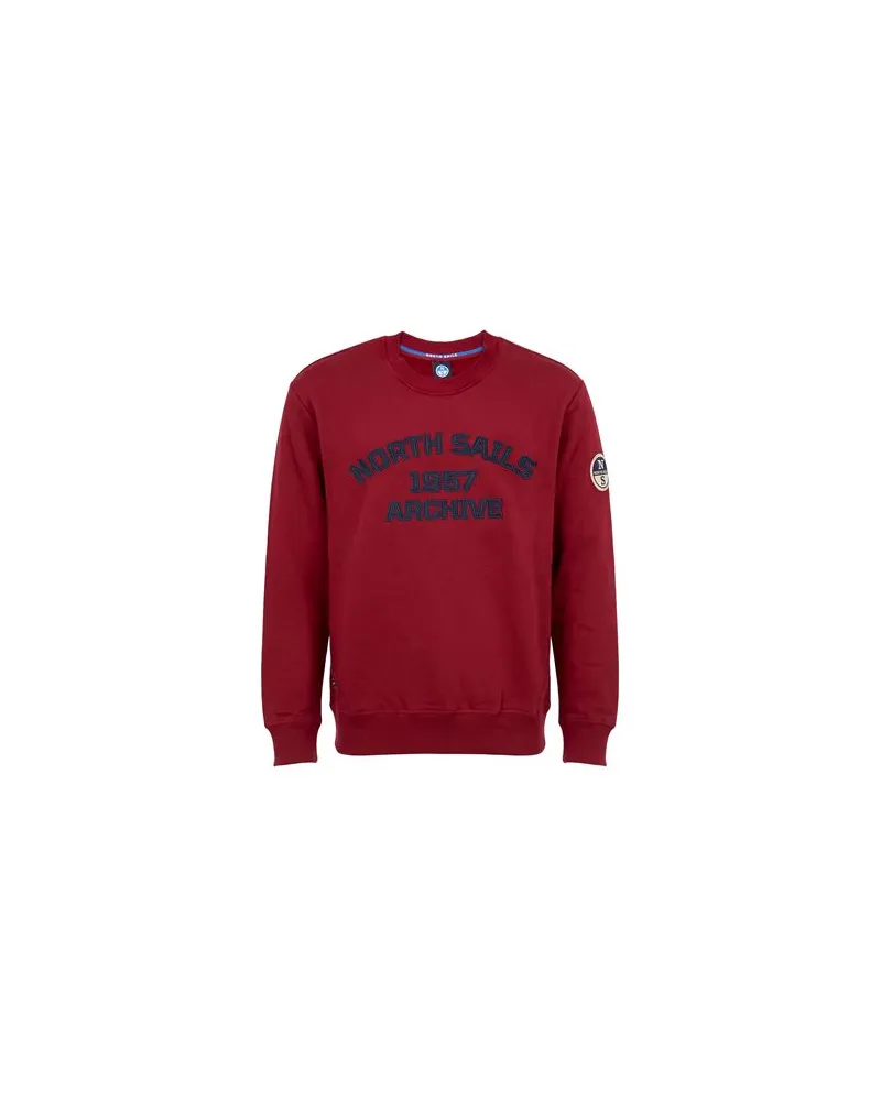 North Sails TOPS - Sweatshirtsauf YOOX.COM Ziegelrot