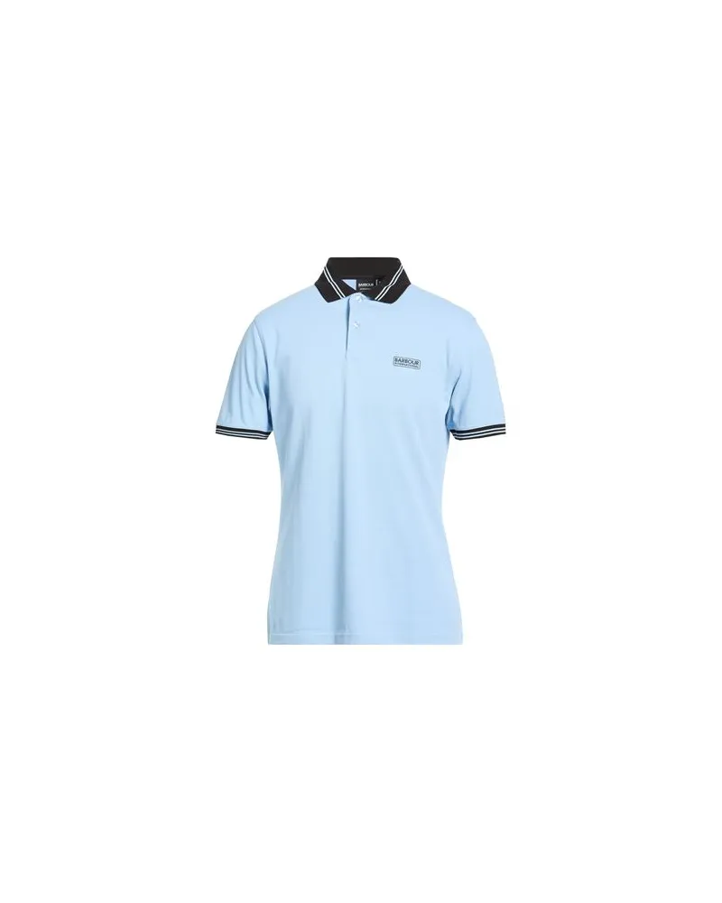 Barbour TOPS - Poloshirtsauf YOOX.COM Himmelblau