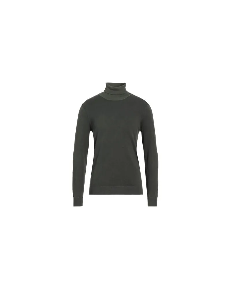 Majestic STRICKWAREN - Rollkragenpulloverauf YOOX.COM Dunkelgrün