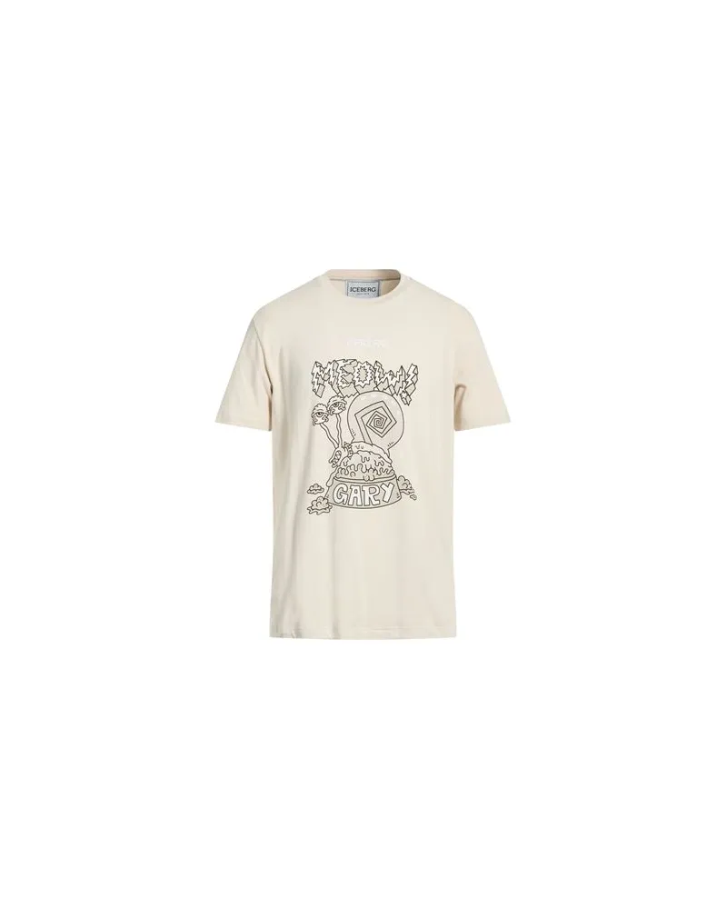 Iceberg X SPONGEBOB T-SHIRT JERSEY  - TOPS - T-shirtsauf YOOX.COM Hellgrau