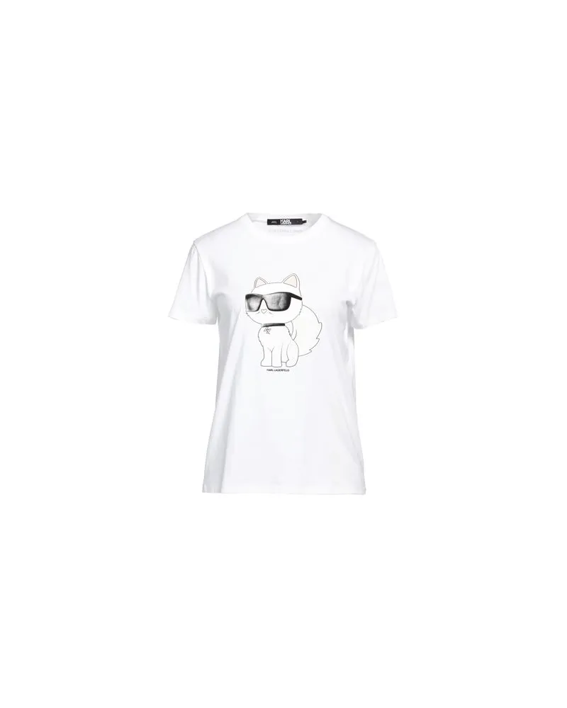 Karl Lagerfeld TOPS - T-shirtsauf YOOX.COM Weiß