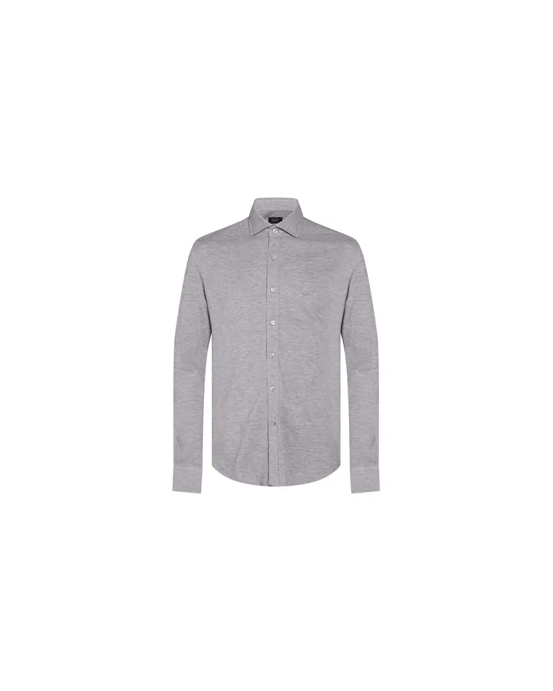 Paul & Shark TOPS - Hemdenauf YOOX.COM Hellgrau
