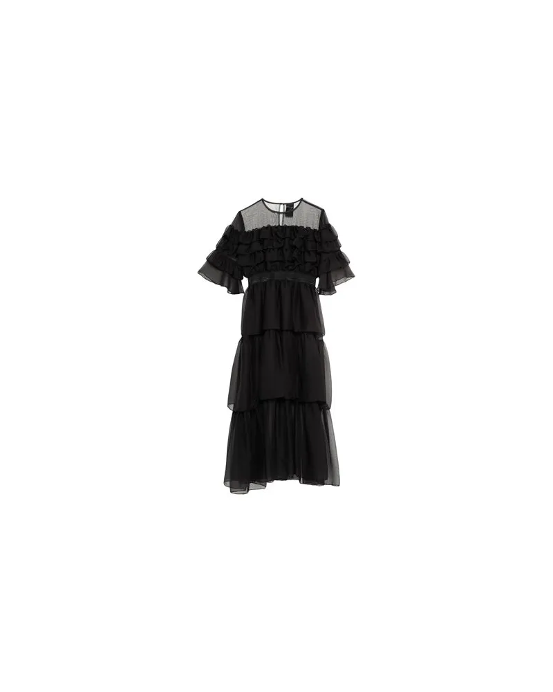 MARC ELLIS KLEIDER - Maxi-Kleiderauf YOOX.COM Schwarz