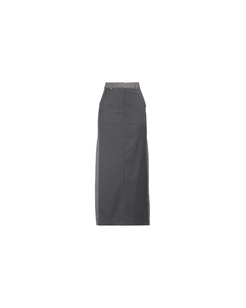 ROTATE Birger Christensen HOSEN & RÖCKE - Maxi-Röckeauf YOOX.COM Blei