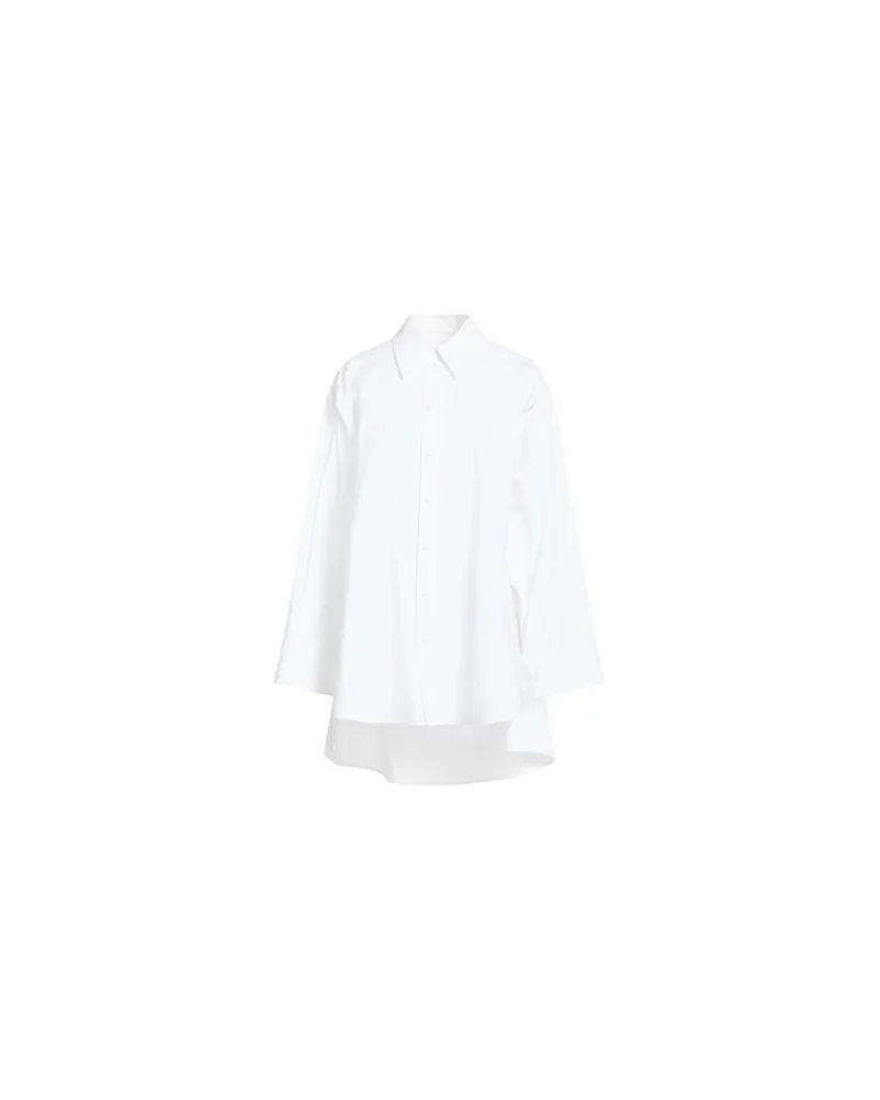 Jil Sander TOPS - Hemdenauf YOOX.COM Weiß