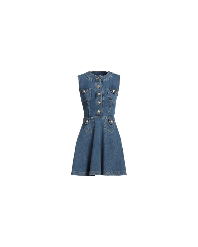 Moschino COUTURE - KLEIDER - Mini-Kleiderauf YOOX.COM Blau