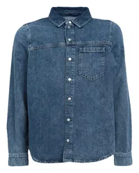 Karl Lagerfeld Jeanshemd Blau