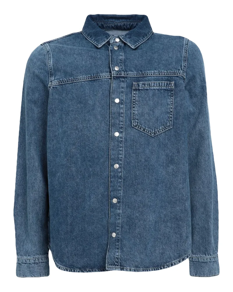 Karl Lagerfeld Jeanshemd Blau