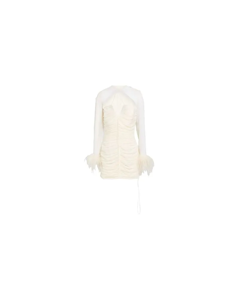 De La Vali KLEIDER - Mini-Kleiderauf YOOX.COM Elfenbein