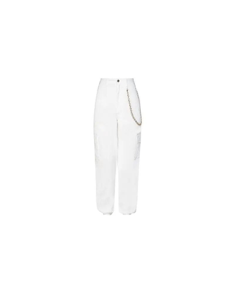 Chiara Ferragni HOSEN & RÖCKE - Hosenauf YOOX.COM Weiß