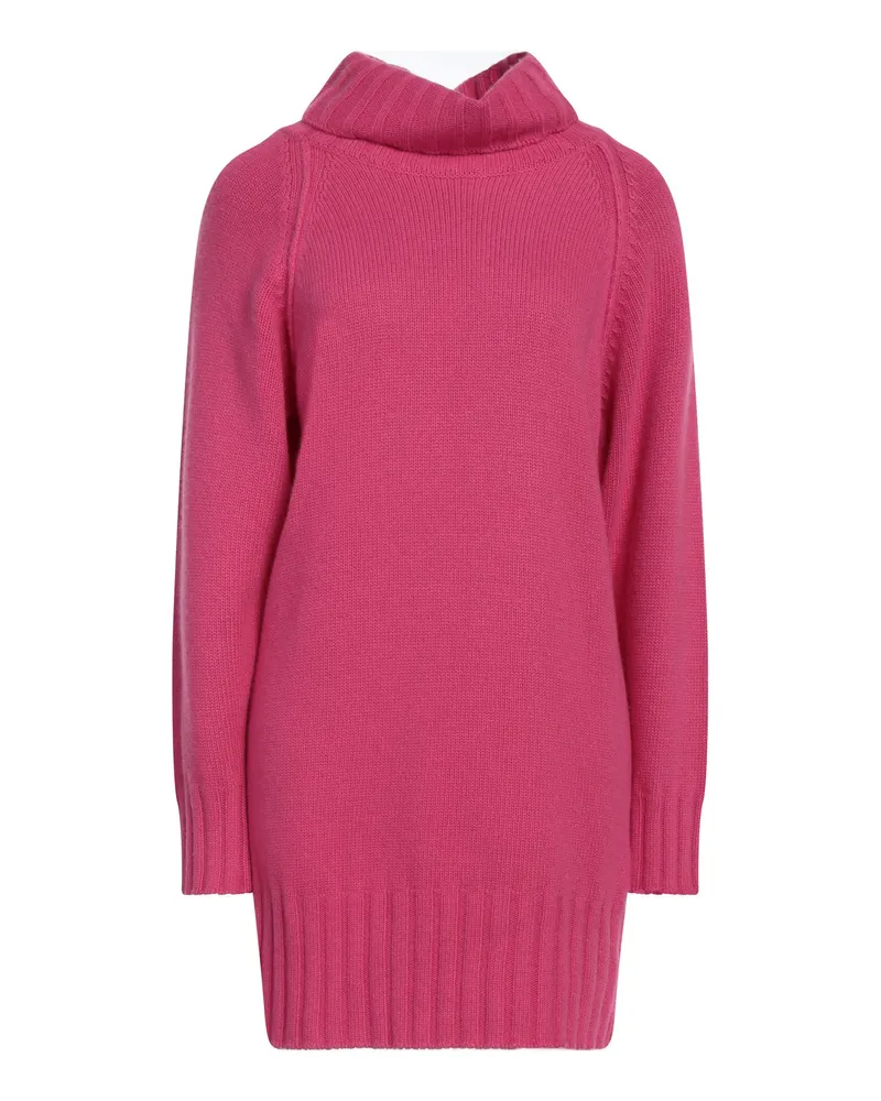 N.O.W. Andrea Rosati Cashmere Rollkragenpullover Fuchsia