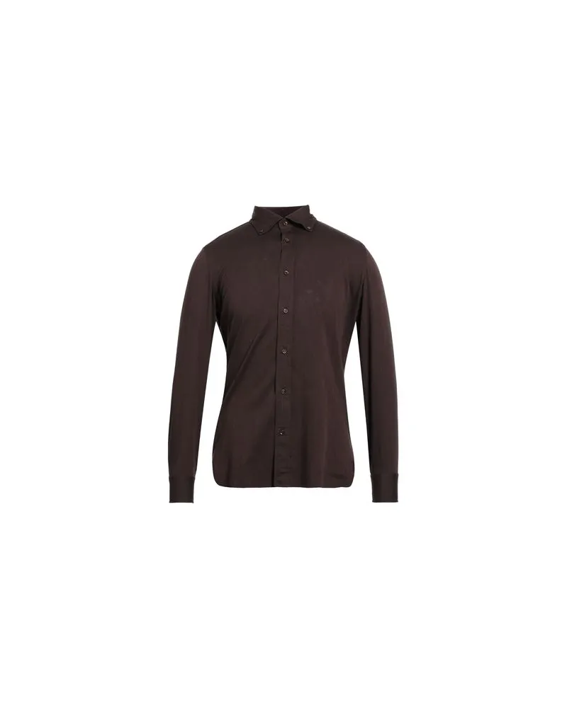 Giampaolo Viozzi TOPS - Hemdenauf YOOX.COM Dunkelbraun