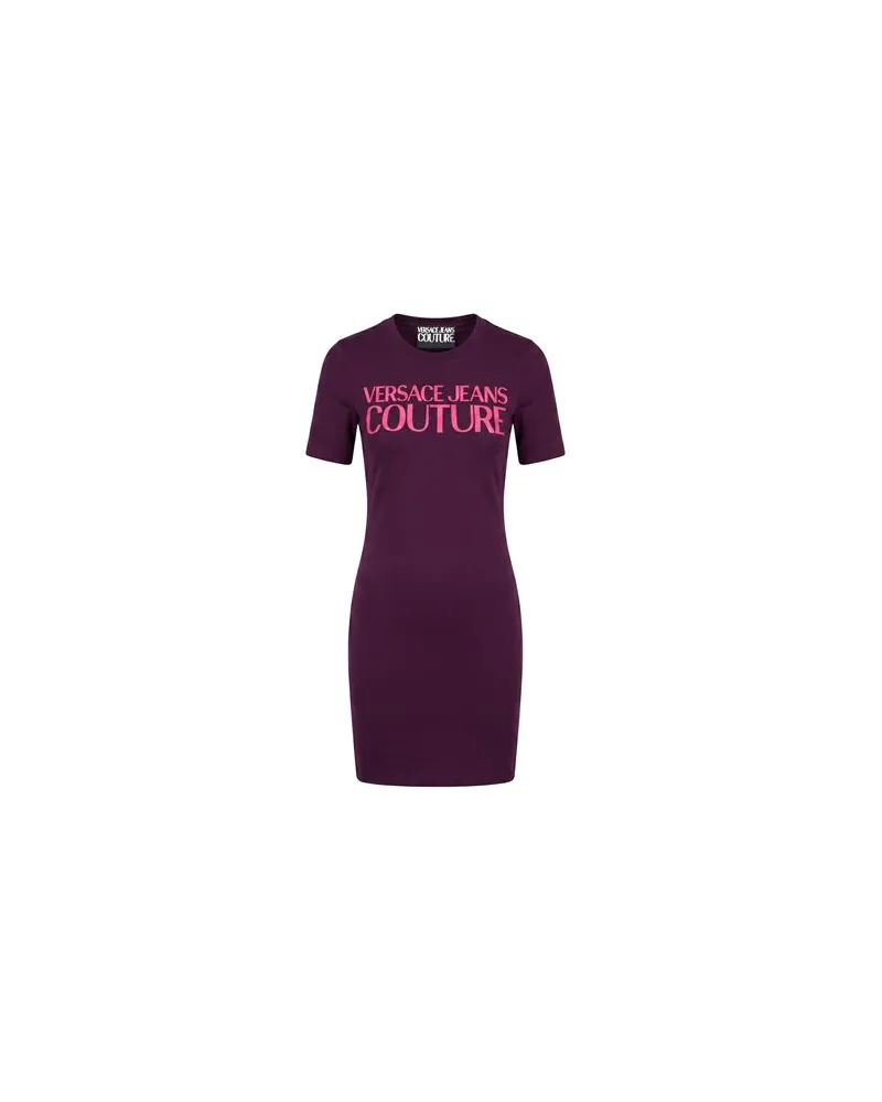 Versace Jeans KLEIDER - Mini-Kleiderauf YOOX.COM Pflaume