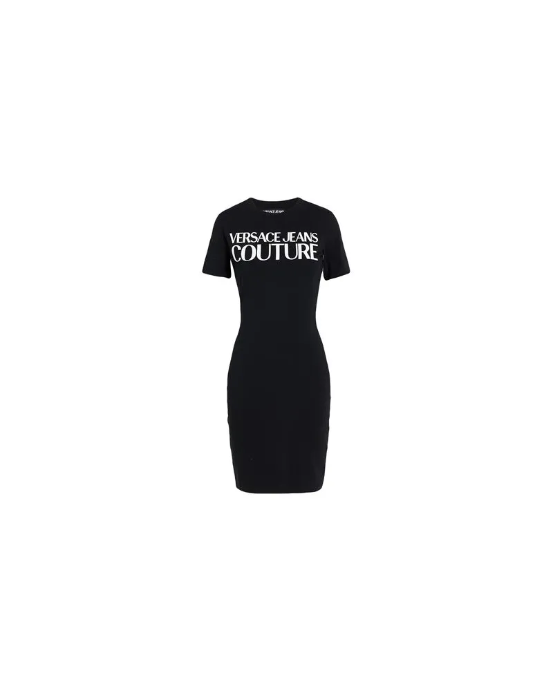 Versace Jeans KLEIDER - Mini-Kleiderauf YOOX.COM Schwarz