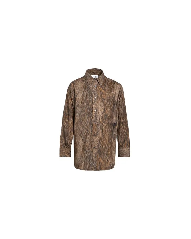 Maison Margiela TOPS - Hemdenauf YOOX.COM Khaki