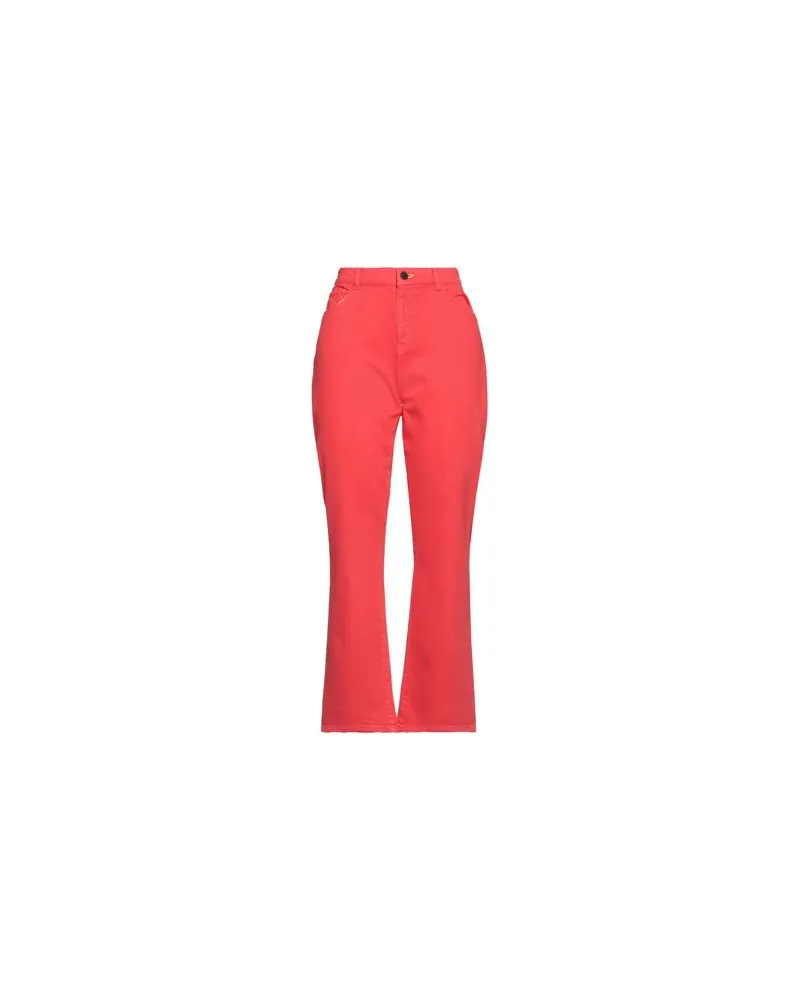 Liviana Conti HOSEN & RÖCKE - Jeanshosenauf YOOX.COM Rot