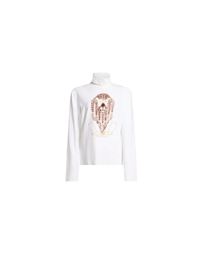 Roberto Cavalli TOPS - T-shirtsauf YOOX.COM Cremeweiß
