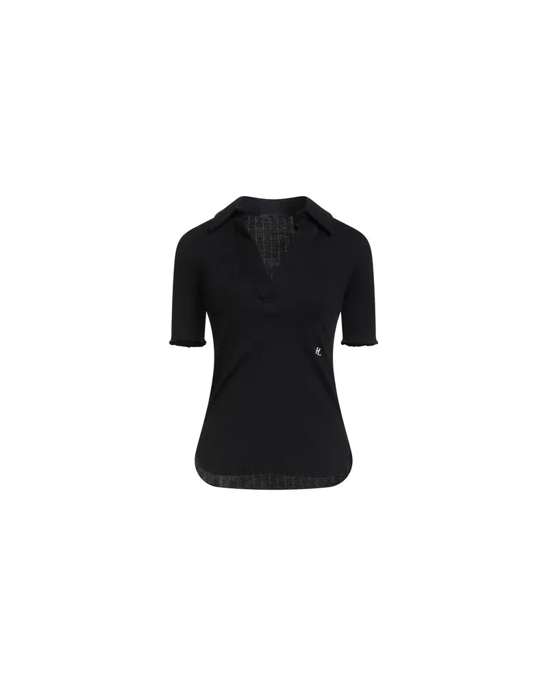 Helmut Lang TOPS - Poloshirtsauf YOOX.COM Schwarz