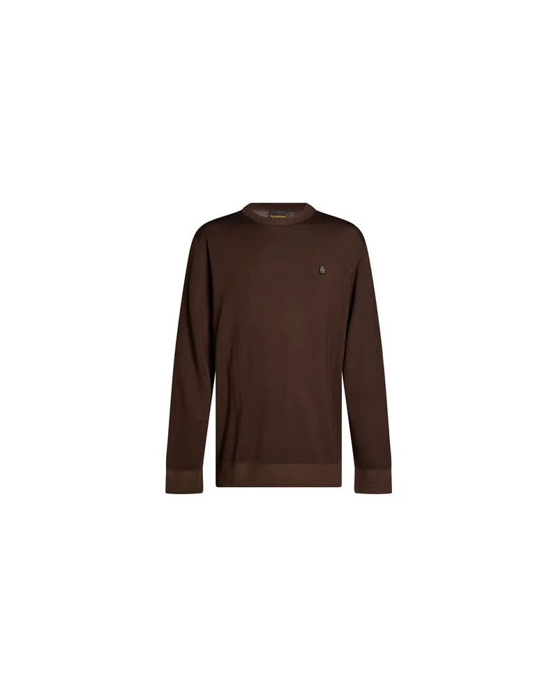 RefrigiWear STRICKWAREN - Pulloverauf YOOX.COM Dunkelbraun