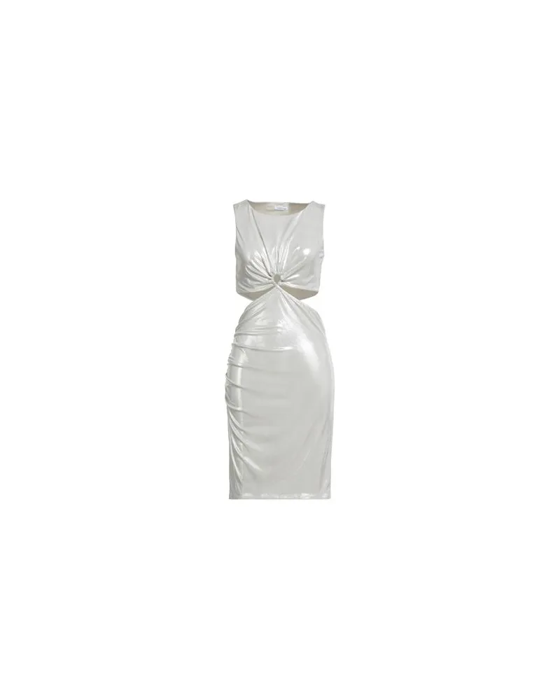 Patrizia Pepe KLEIDER - Mini-Kleiderauf YOOX.COM Silber