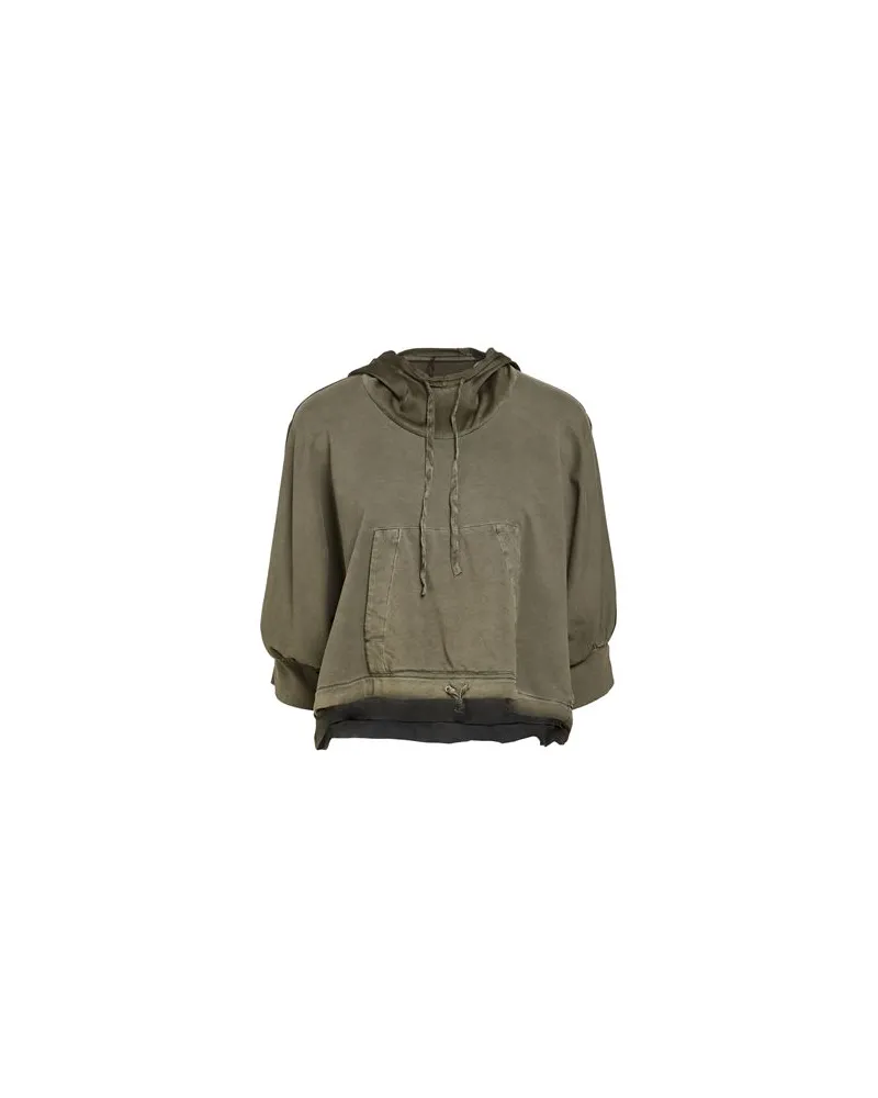 Masnada TOPS - Sweatshirtsauf YOOX.COM Militärgrün