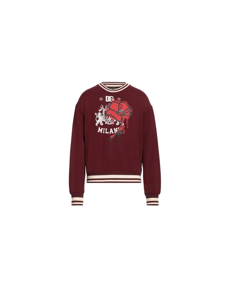 Dolce & Gabbana TOPS - Sweatshirtsauf YOOX.COM Bordeaux