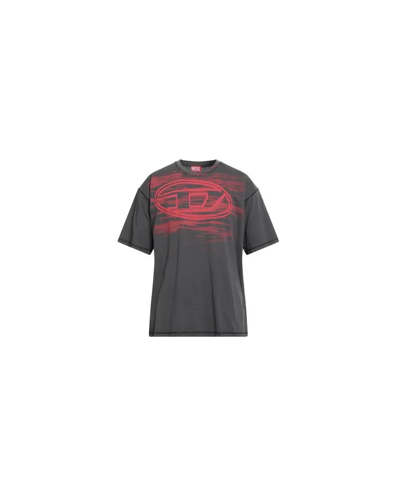 Diesel TOPS - T-shirtsauf YOOX.COM Braungrau