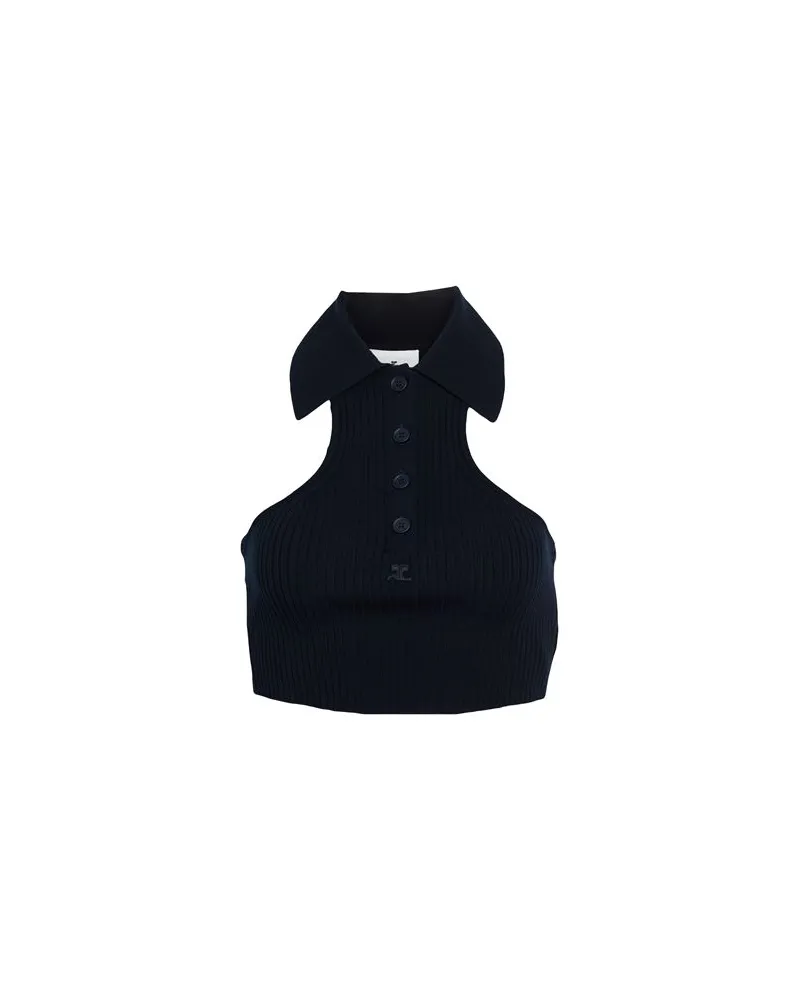 Courrèges TOPS - Topsauf YOOX.COM Marineblau