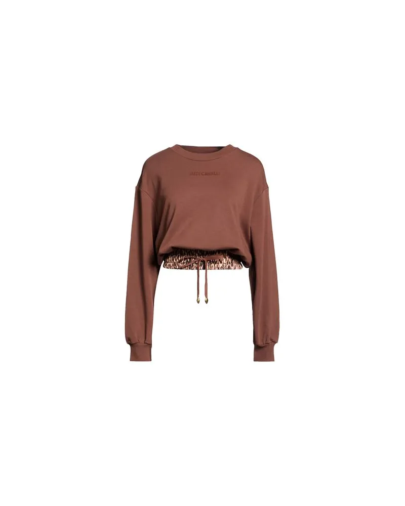 Just Cavalli TOPS - Sweatshirtsauf YOOX.COM Braun