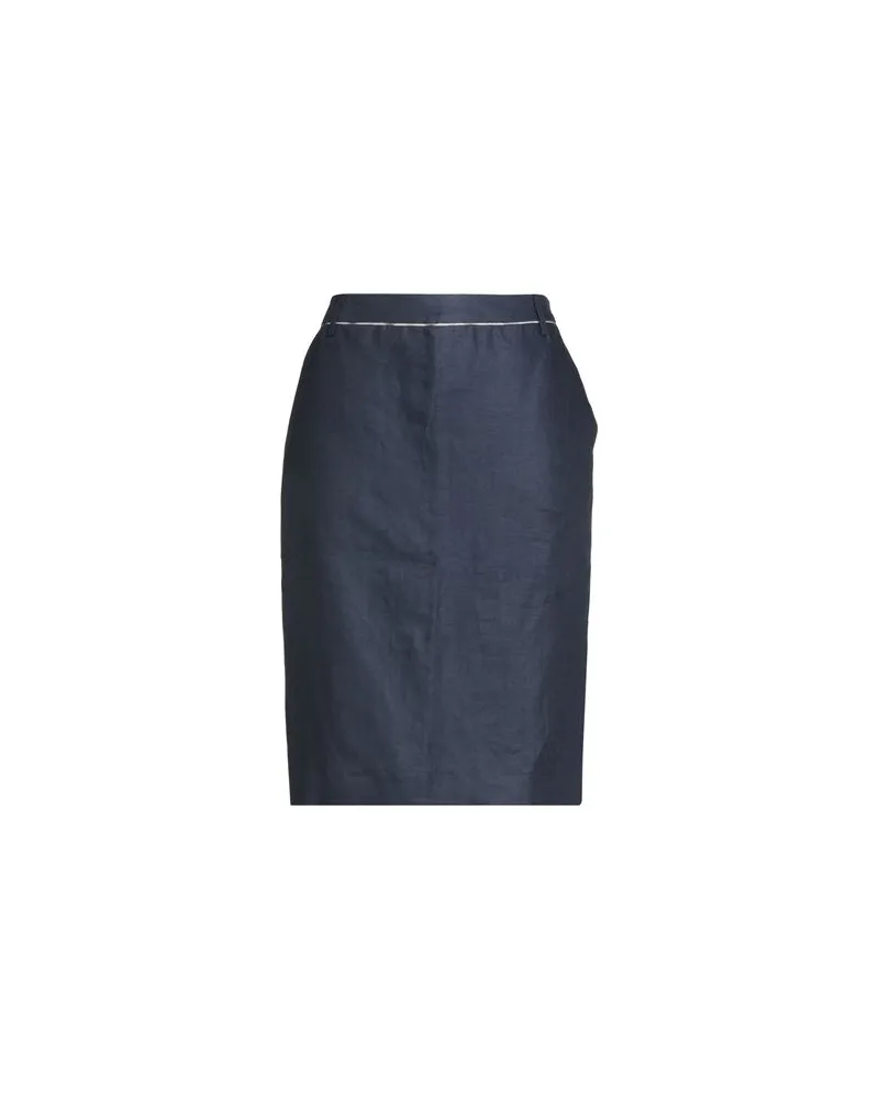 Barbour HOSEN & RÖCKE - Midi-Röckeauf YOOX.COM Taubenblau