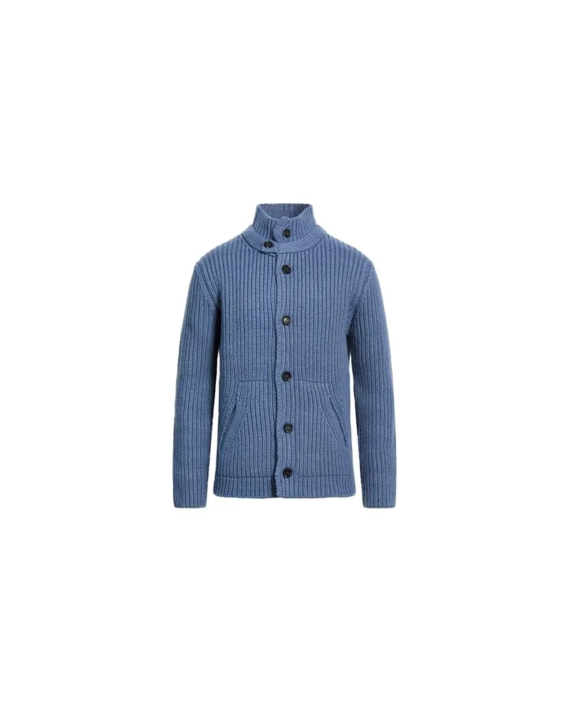 Daniele Fiesoli STRICKWAREN - Strickjackenauf YOOX.COM Taubenblau