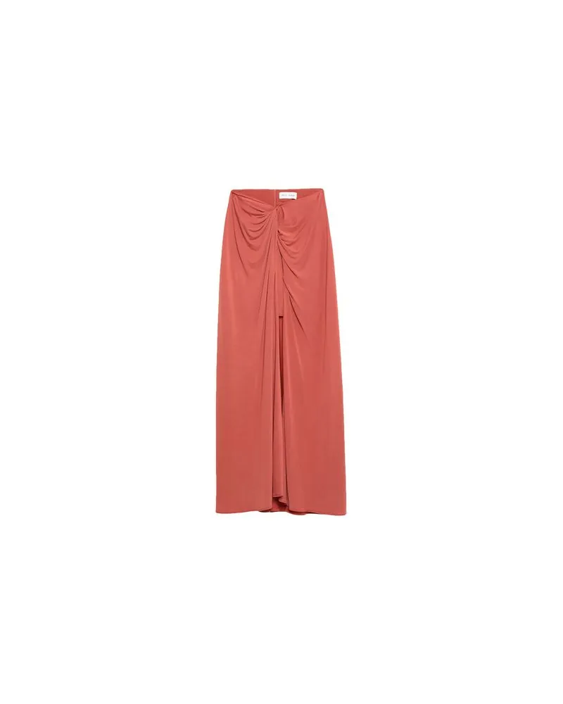 Weili Zheng HOSEN & RÖCKE - Maxi-Röckeauf YOOX.COM Rostrot