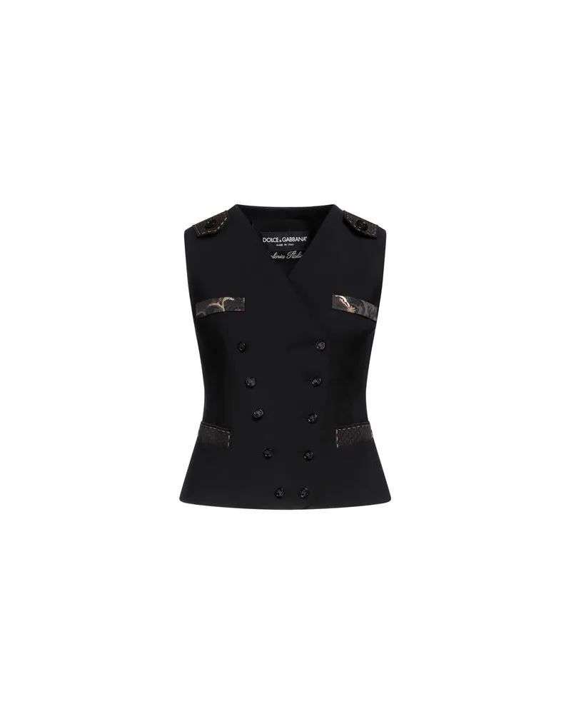 Dolce & Gabbana ANZÜGE und CO-ORDS - Couture-Westenauf YOOX.COM Schwarz