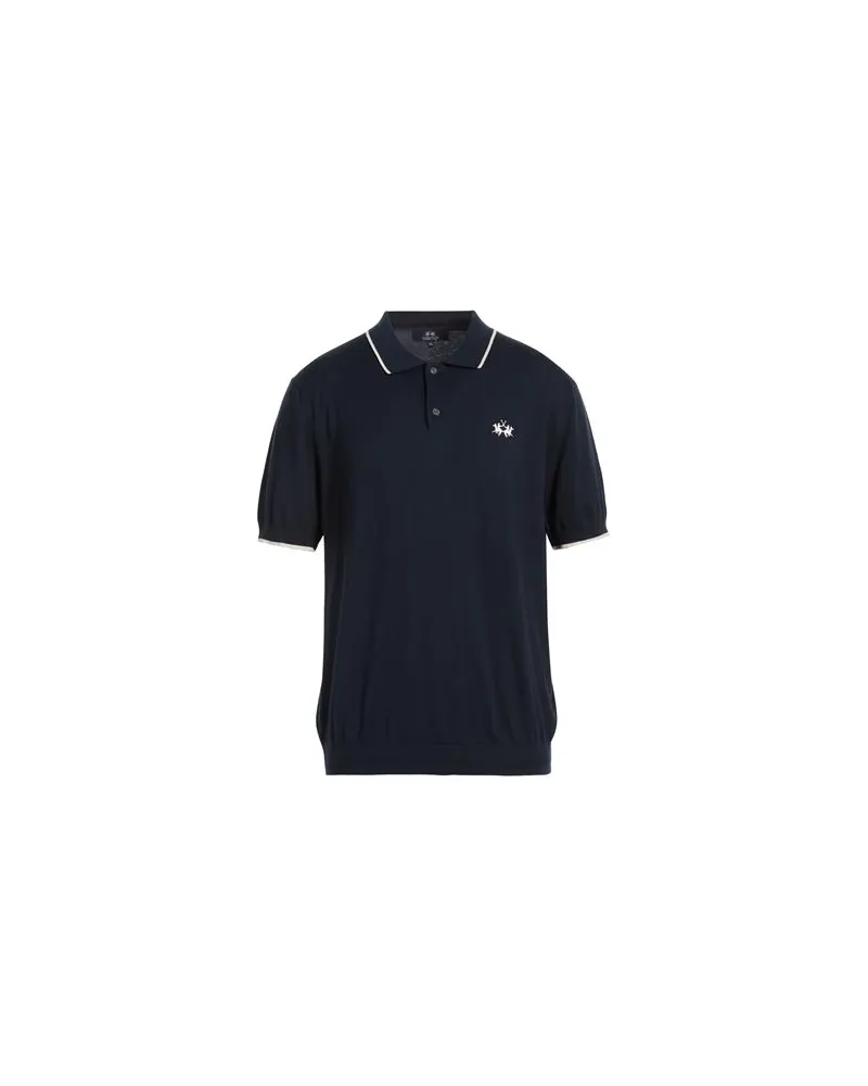 La Martina STRICKWAREN - Pulloverauf YOOX.COM Nachtblau