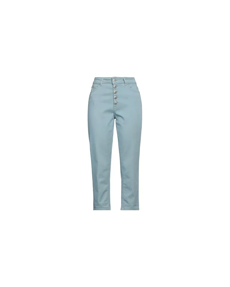 Dondup HOSEN & RÖCKE - Hosenauf YOOX.COM Hellblau