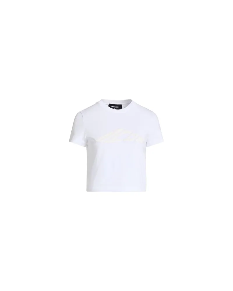 Dsquared2 ICON - TOPS - T-shirtsauf YOOX.COM Weiß