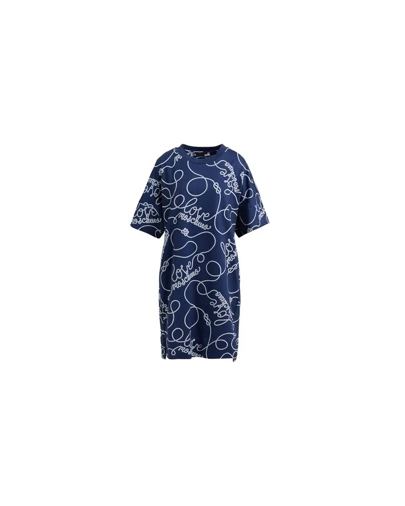 Moschino KLEIDER - Mini-Kleiderauf YOOX.COM Marineblau