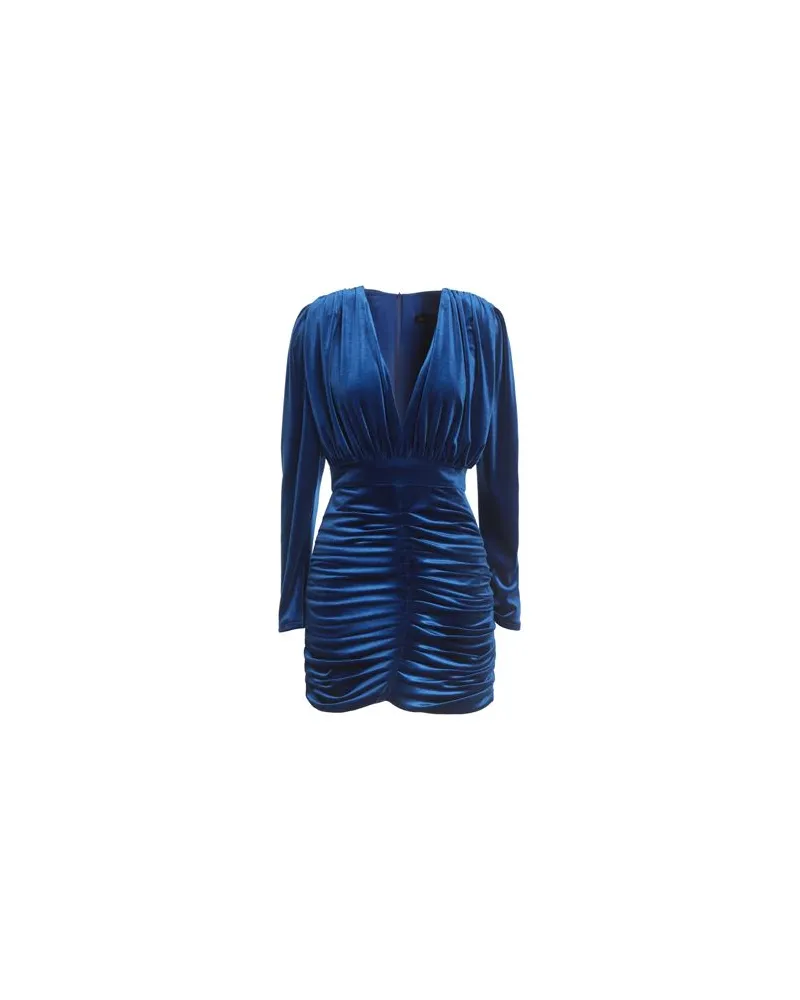 ACTUALEE KLEIDER - Mini-Kleiderauf YOOX.COM Blau