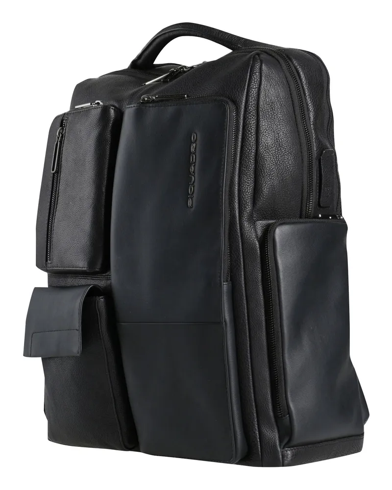 Piquadro Rucksack Schwarz